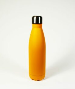 Insulated thermos bottle, orange. 500 ml.
