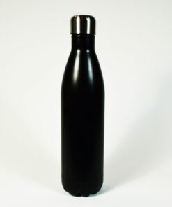 Insulated thermos bottle, black. 750 ml.