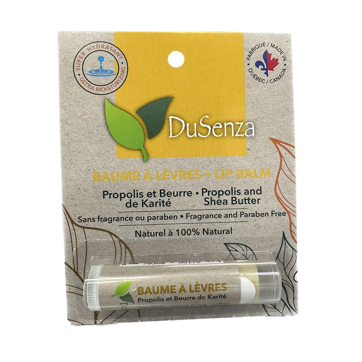 Shea Butter and Propolis Lip Balm