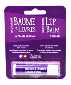 Emu Oil Lip Balm. Made in Canada.