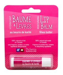 Shea Butter Lip Balm. Made in Canada.