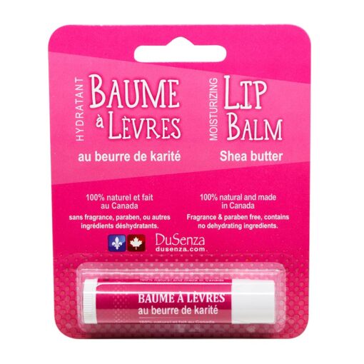 Shea Butter Lip Balm. Made in Canada.