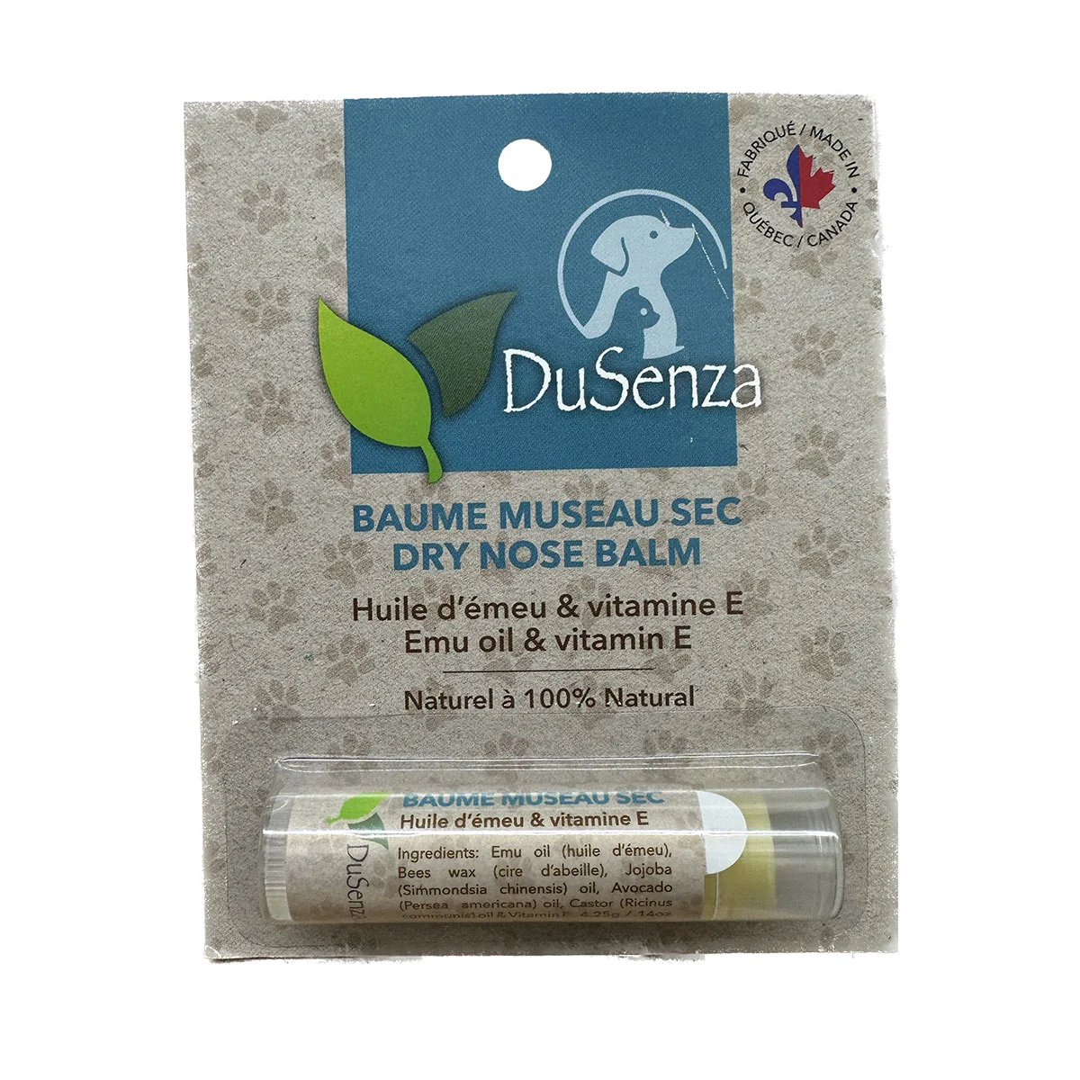 Dry Nose Balm with Emu Oil and Vitamin E