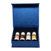 Set of 4 fragrance oils for ultrasonic diffusers. Passion fruit, coconut, vanilla, and mango.10 ml bottles.
