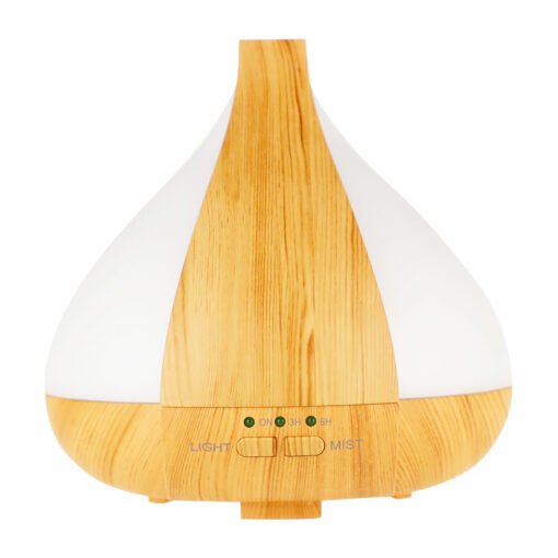 Ultrasonic diffuser, light wood style. Changing LED light. 220 ml capacity. Auto shut off.