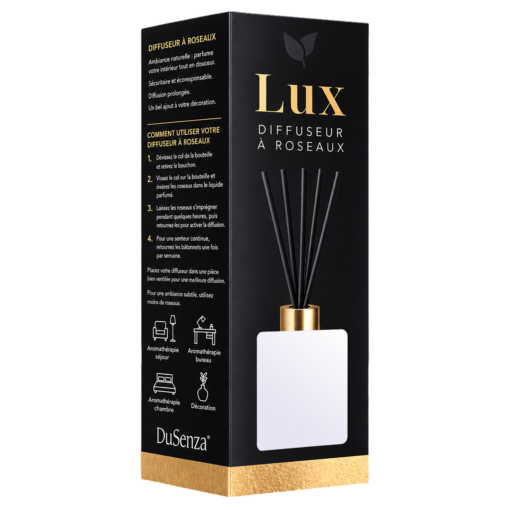 Diffuseur à roseaux blanc – Collection LUX