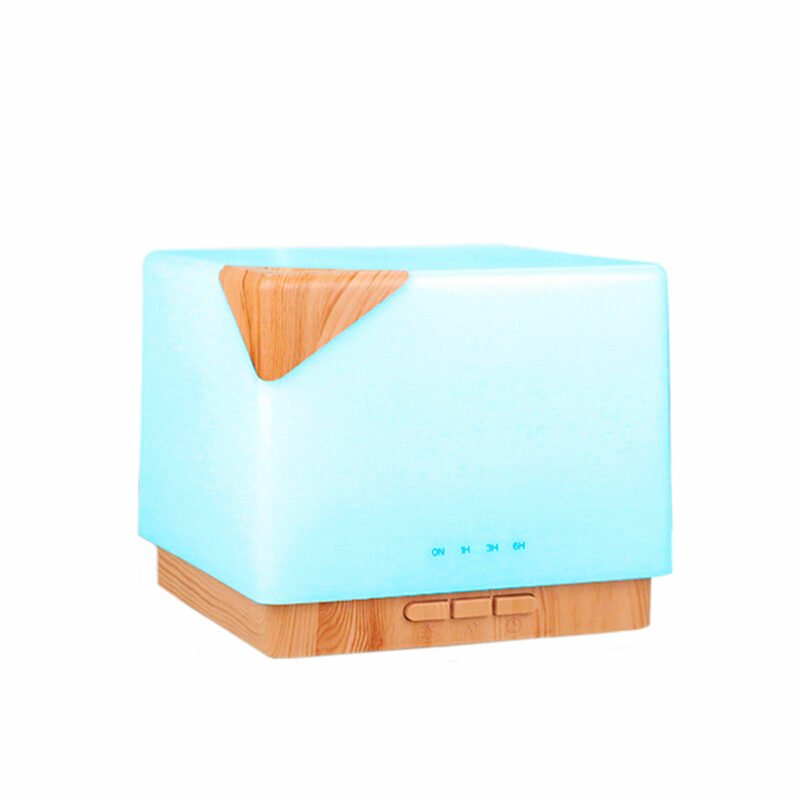 Diffuseur Cube Simili Bois