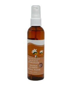 Orange blossom floral water. 118 ml spray bottle.