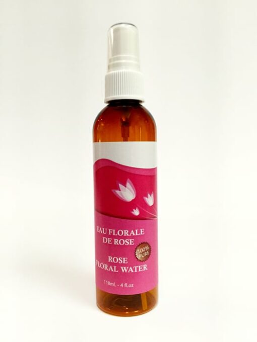 Rose Floral Water. 118 ml spray bottle.