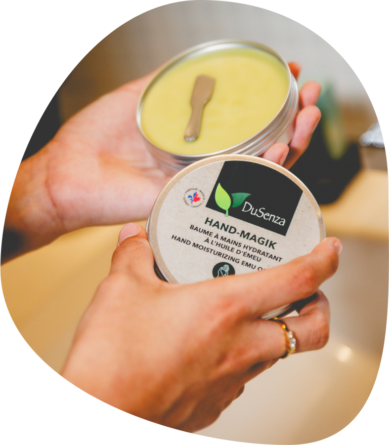 Hand-magik hand moisturizing oil.