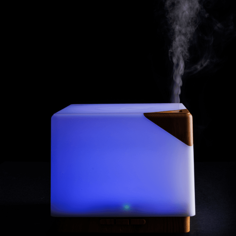 Diffuseur Cube Simili Bois – Image 2
