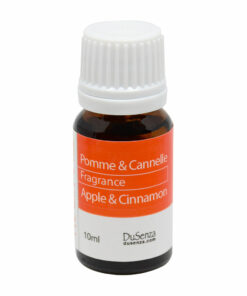 Apple and cinnamon fragrance. 10 ml bottle.