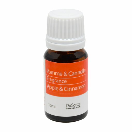 Apple and cinnamon fragrance. 10 ml bottle.