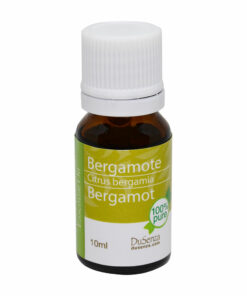 Bergamot essential oil. 10 ml bottle.