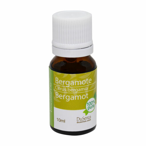 Bergamot essential oil. 10 ml bottle.