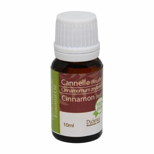 Cinnamon leaf essential oil. 10 ml bottle.