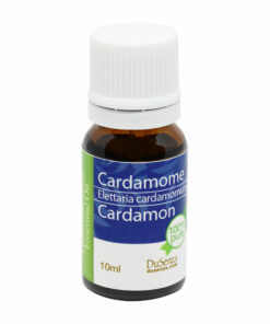 Huile essentielle de cardamome. Bouteille de 10 ml.