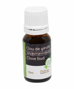 Huile essentielle de clou de girofle. Bouteille de 10 ml.