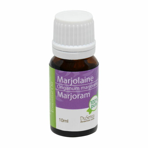 Marjoram essential oil. 10 ml bottle.