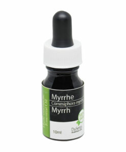 Huile essentielle de myrrhe. Bouteille de 10 ml.