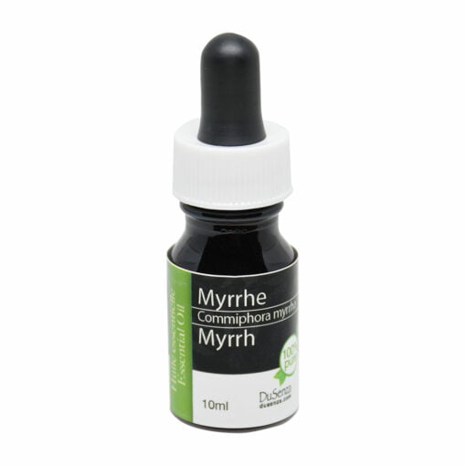 Huile essentielle de myrrhe. Bouteille de 10 ml.