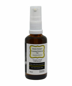 Evening primrose dry oil, cold pressed. 50 ml bottle with dispenser pump.